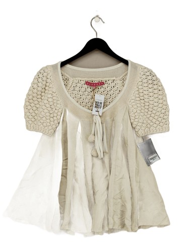 Manoush damen top creme - damen, l