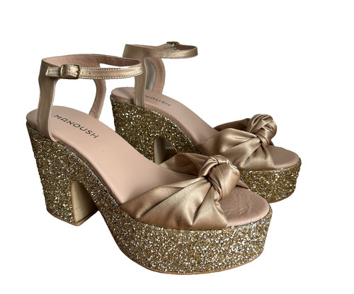 Manoush gold glitzer - manoush,